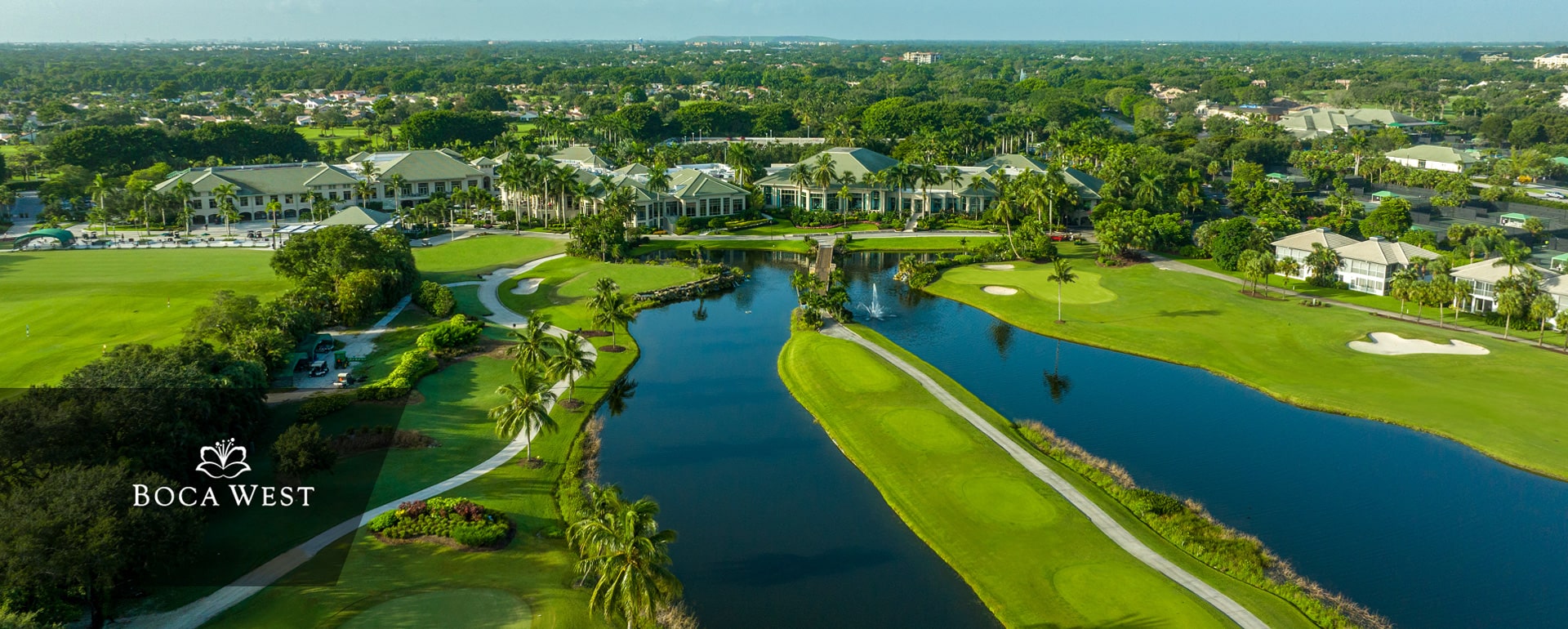 Boca West Country Club aerial